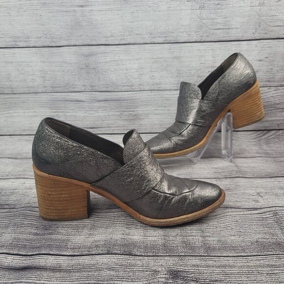 {Anthropologie} Coclico Bellatrix Loafer Heels Size EU 37 (6.5-7 US) - Picture 2 of 8